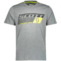 T-S. DRI FACTORY TEAM s/sl dark grey melange/sulphur yell