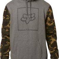 CHAPPED CAMO PULLOVER FLEECE HTR GRAPH