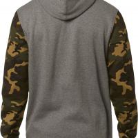 CHAPPED CAMO PULLOVER FLEECE HTR GRAPH