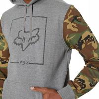 CHAPPED CAMO PULLOVER FLEECE HTR GRAPH