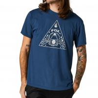 Single Track Ss Tee Dark Indigo