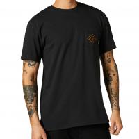 Diamond Plate Ss Pkt Tee Black