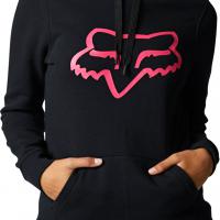 Boundary Pullover Fleece Black/Pink