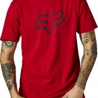 Legacy Fox Head Ss Tee Flame Red