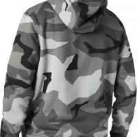 Pinnacle Camo Zip Fleece Black Camo