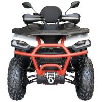 FRONT BUMPER ALU SX5 RED - SEGWAY SNARLER AT5 S/L