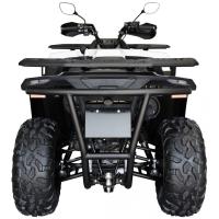 REAR BUMPER ALU SX6 BLACK - SEGWAY SNARLER AT5 S/L