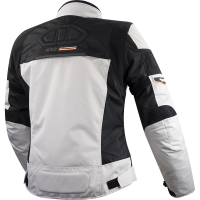 SHADOW LADY JACKET LIGHT GREY BLACK ORANGE