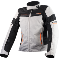 SHADOW LADY JACKET LIGHT GREY BLACK ORANGE