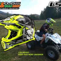 MX437 FAST EVO MINI II CRUSHER BLACK YELLOW