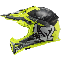 MX437 FAST EVO MINI II CRUSHER BLACK YELLOW