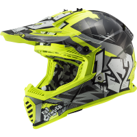 MX437 FAST EVO MINI II CRUSHER BLACK YELLOW