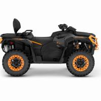 Outlander Max 1000R XT-P MY25INT, Mineral Gray /Orange