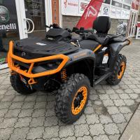 Outlander Max 1000R XT-P MY25INT, Mineral Gray /Orange