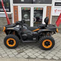 Outlander Max 1000R XT-P MY25INT, Mineral Gray /Orange