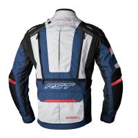 Pro Series Adventure-X CE Mens Textile Jacket Silver / Blue / Red